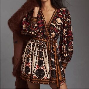 Farm Rio Tapestry Garden dress NWOT